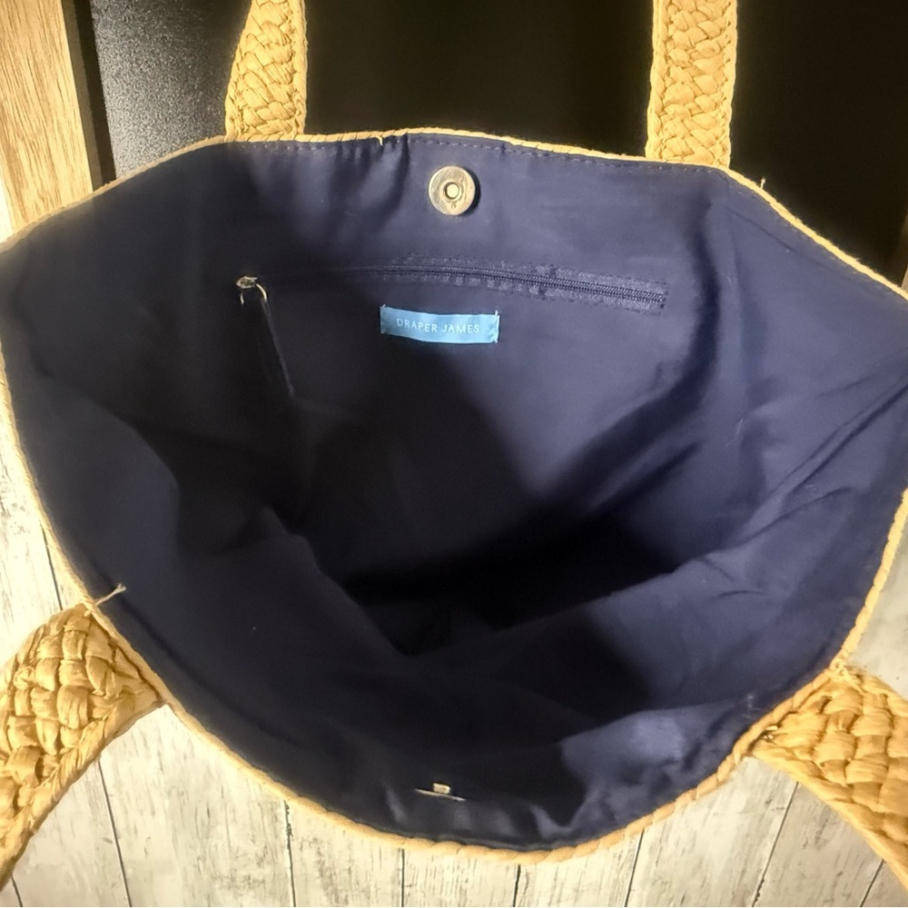 Draper James Everyday Straw Shoulder Bag - Natural - Picture 6 of 8